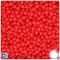 BeadTin Bright Red Opaque 5mm Round Plastic Craft Beads (700pcs)
